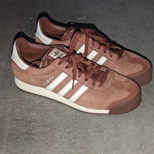 Men's Size 11.5 Samoa Adidas Brown Sneakers